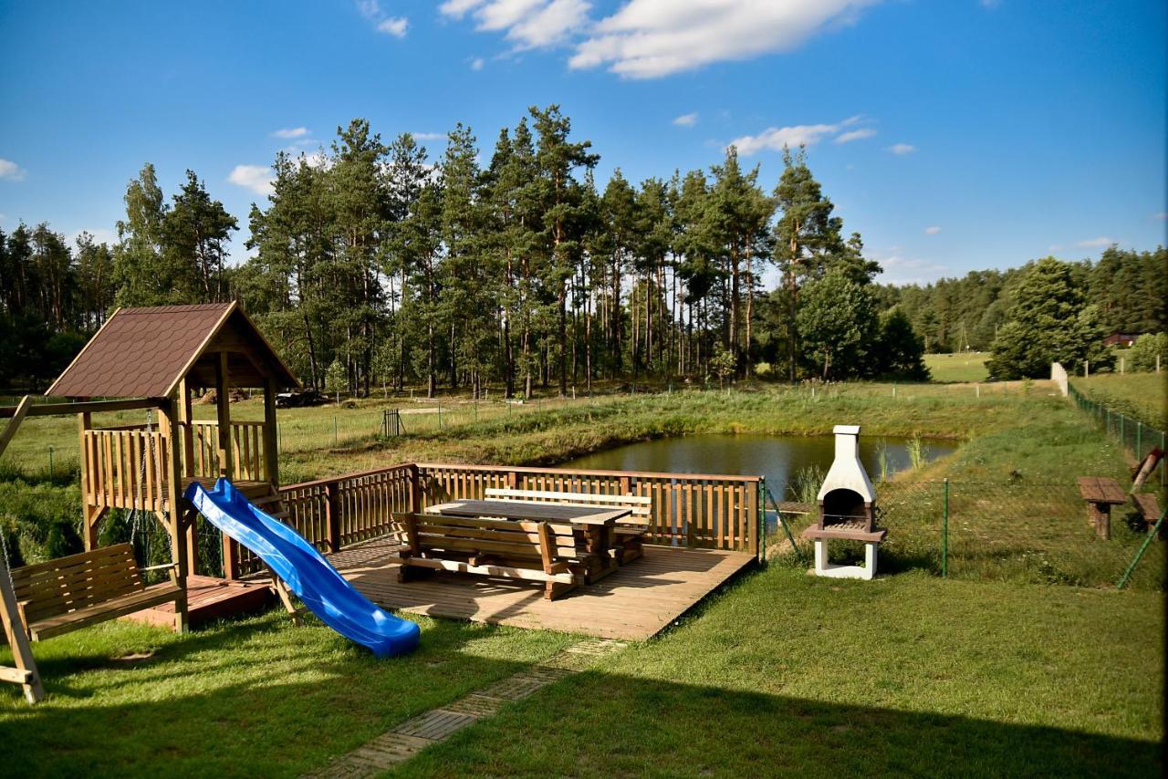 Domek Letniskowy Nad Stawem Villa Lipusz Exterior foto